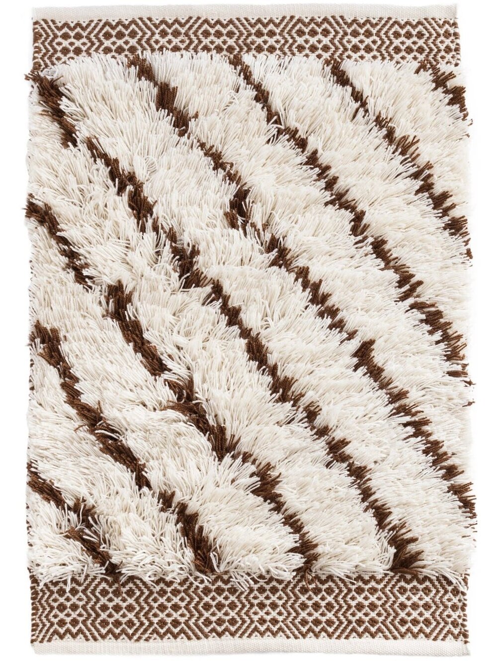 Annie Selke Gustav Handwoven Performance Rug | Brown Rug Size 2'6"x8'